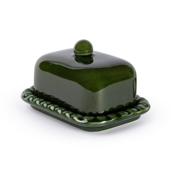 Olaf Butter Dish - Green Forest Accessories Denise 