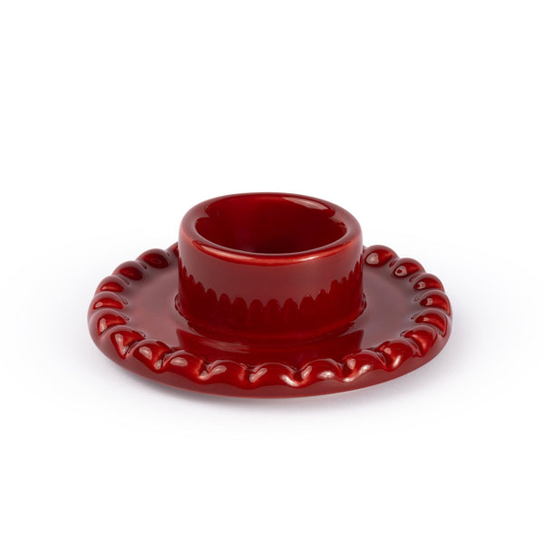 Olaf Eggcup - Cherry Red table decor Denise 