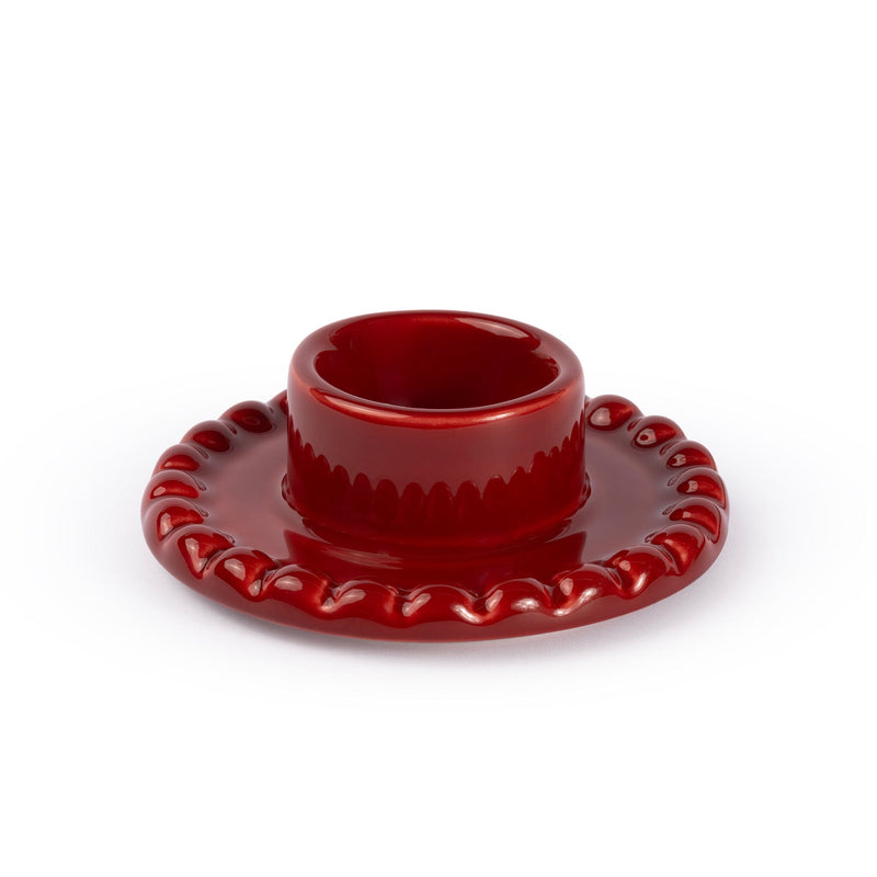 Olaf Eggcup - Cherry Red table decor Denise 