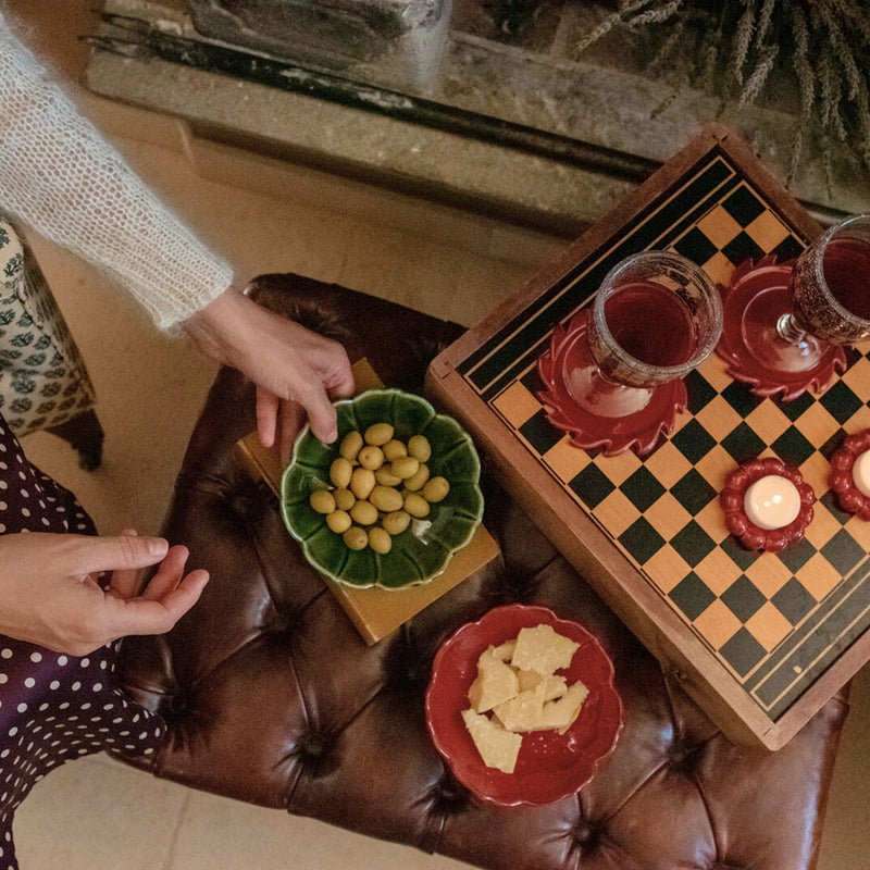 Olaf Flower Bowl - Green Forest Plates and bowls Denise 