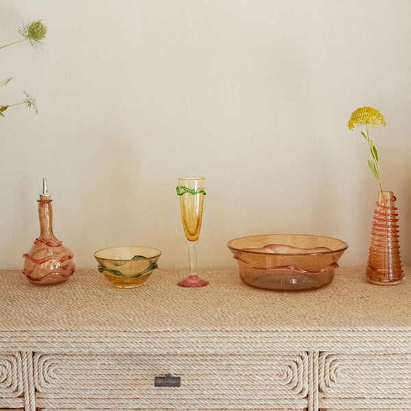 Roméo Serving Dish - Pink Plates and bowls Denise 