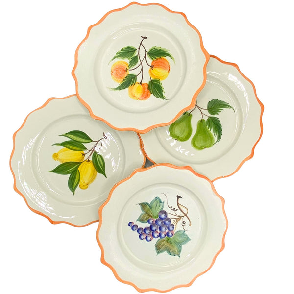 Anthony Fruity Dinner plates - Set of 4 Plates and bowls Denise 